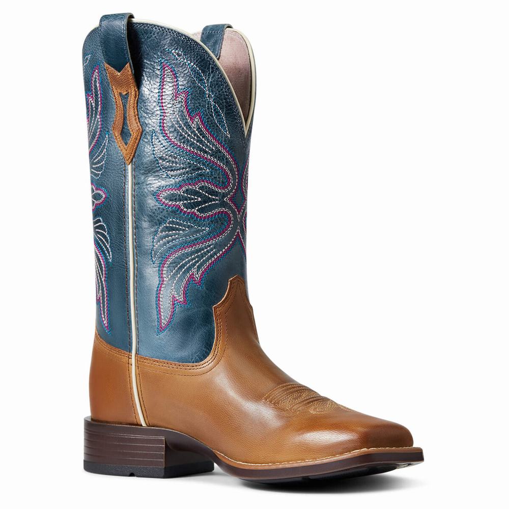 Women's Ariat Edgewood Western Boots Multicolor | GKRJ-57460