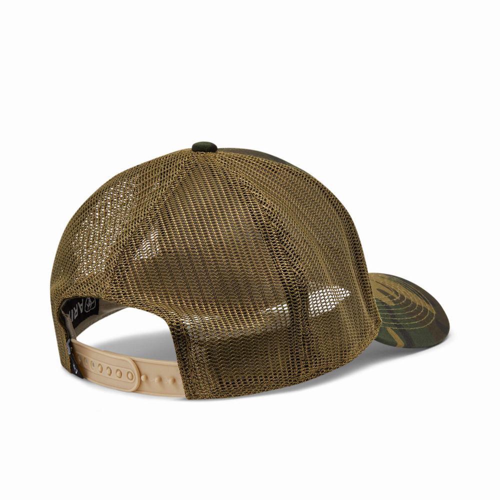 Women's Ariat Flag Patch Hats Camo | MVWB-25346