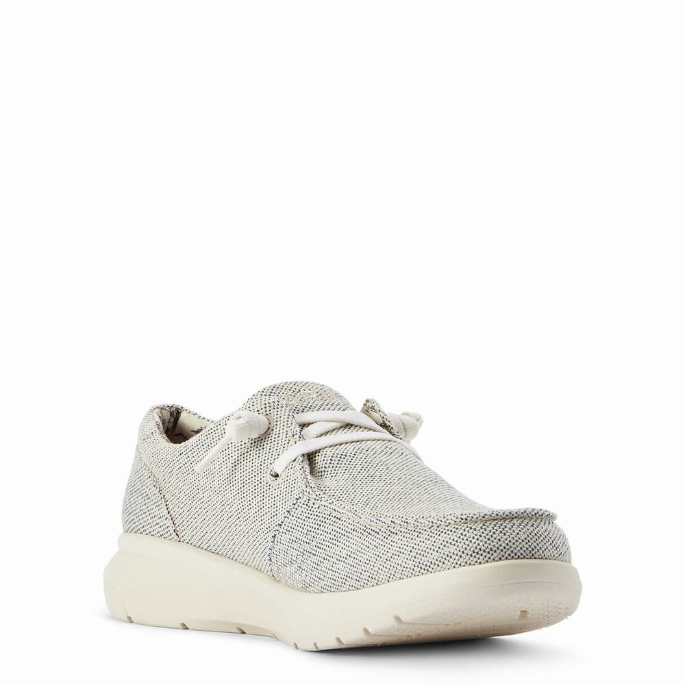 Women's Ariat Hilo Sneakers Grey | DTFC-10287