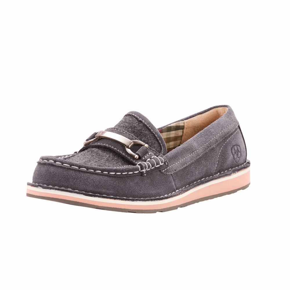 Women's Ariat Ivy Cruiser Sneakers Grey | GJEX-08674