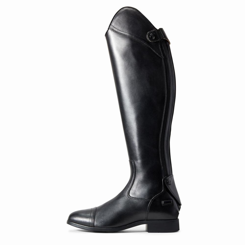 Women's Ariat Kinsley Tall Riding Riding Boots Black | QYUX-65831