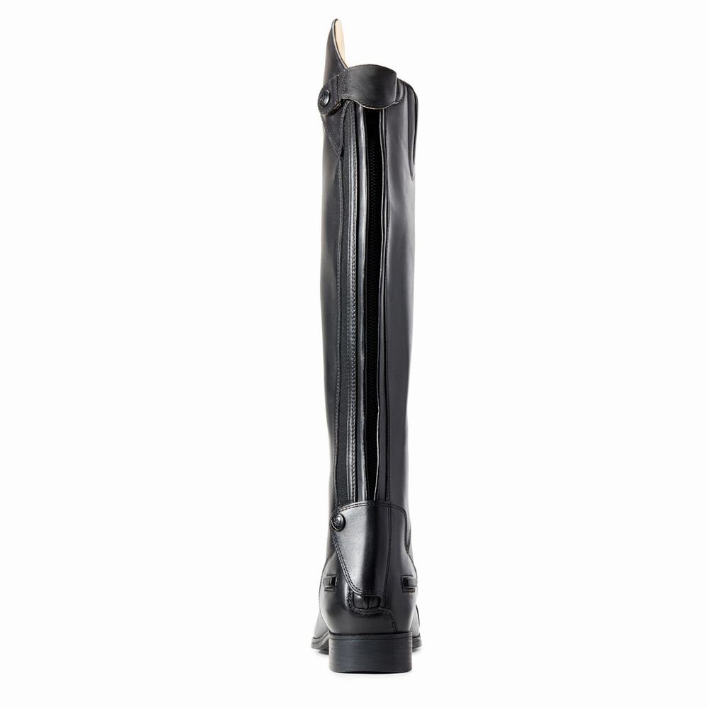 Women's Ariat Kinsley Tall Riding Riding Boots Black | QYUX-65831