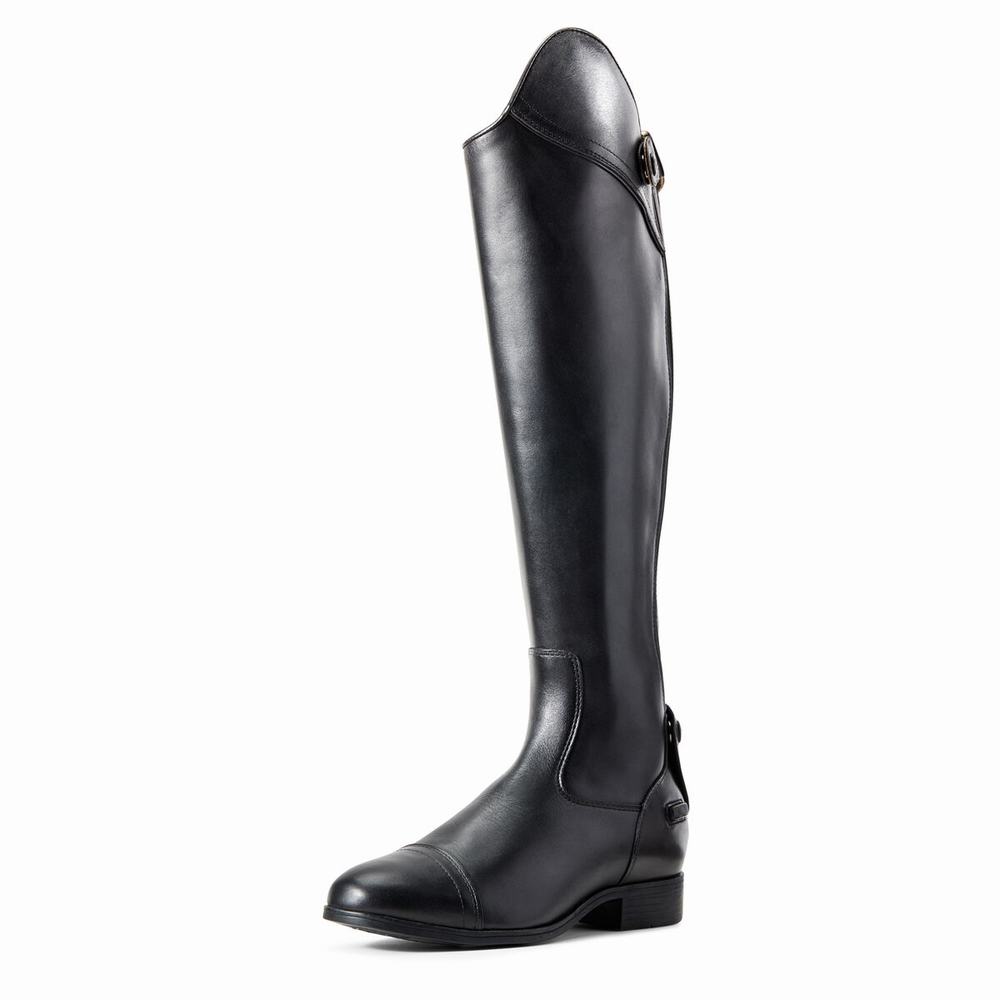 Women\'s Ariat Kinsley Tall Riding Riding Boots Black | QYUX-65831