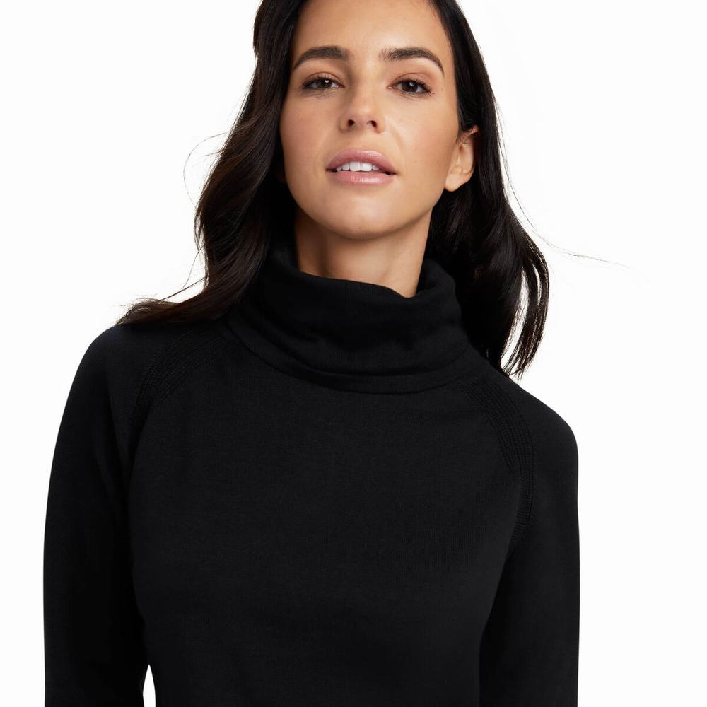 Women's Ariat Lexi Sweaters Black | BERH-39104