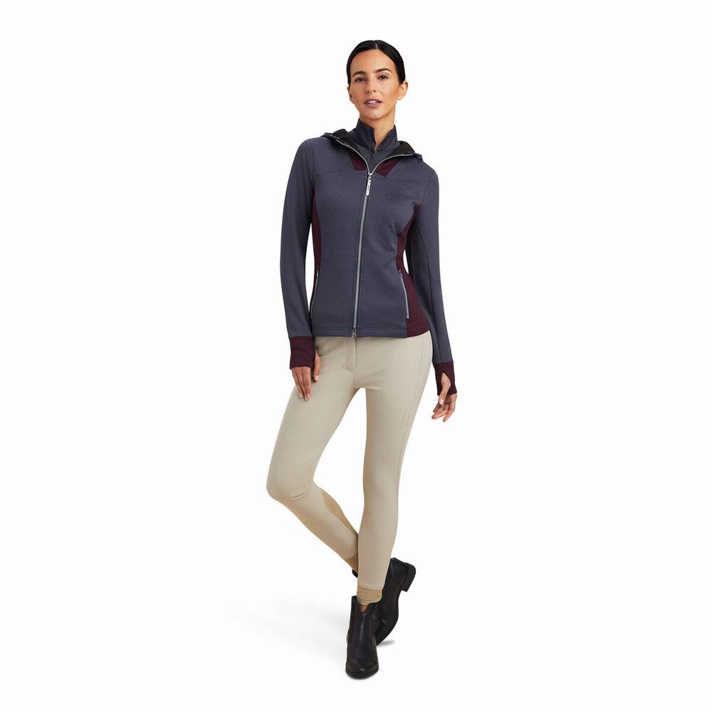 Women's Ariat Lumina Full Zip Hoodie Multicolor | MBOH-30245