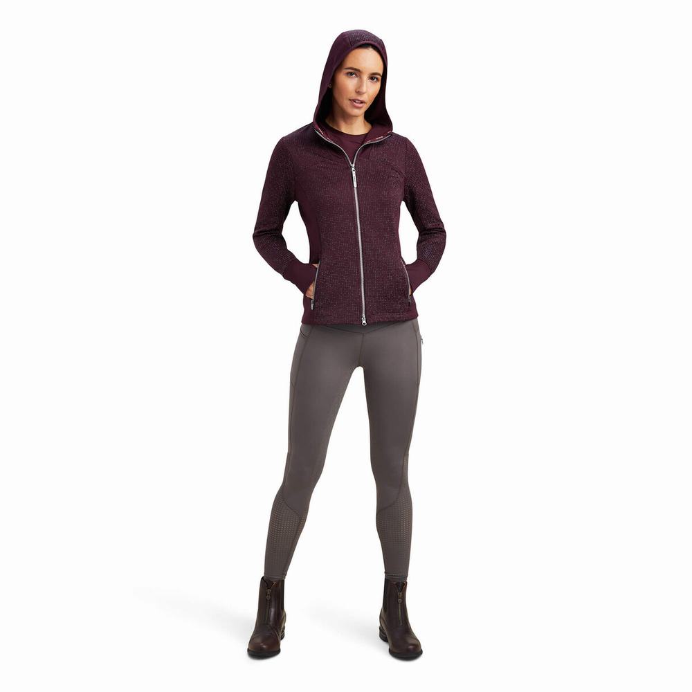 Women's Ariat Lumina Full Zip Hoodie Multicolor | WVGO-23689