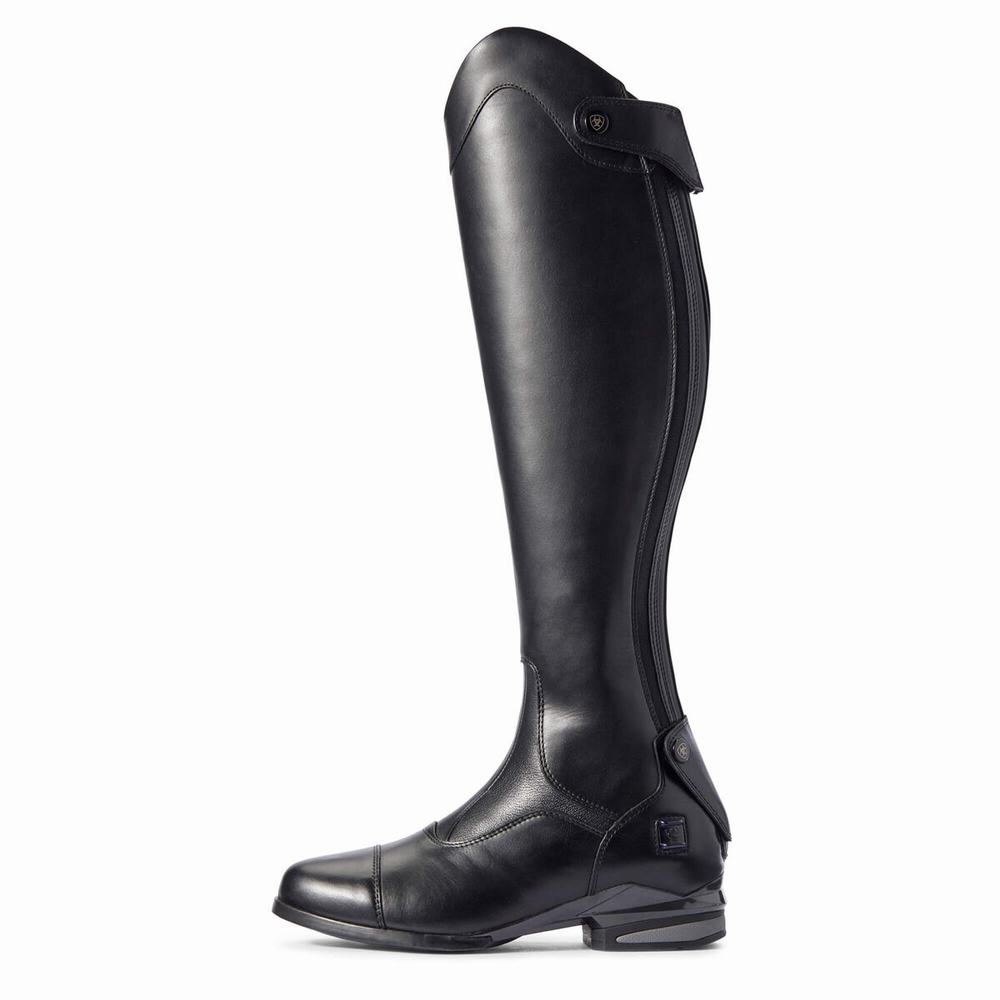 Women's Ariat Nitro Max Tall Riding Riding Boots Black | CYEZ-50427