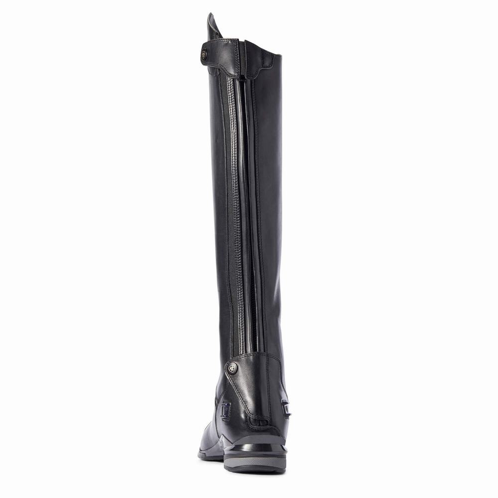 Women's Ariat Nitro Max Tall Riding Riding Boots Black | CYEZ-50427