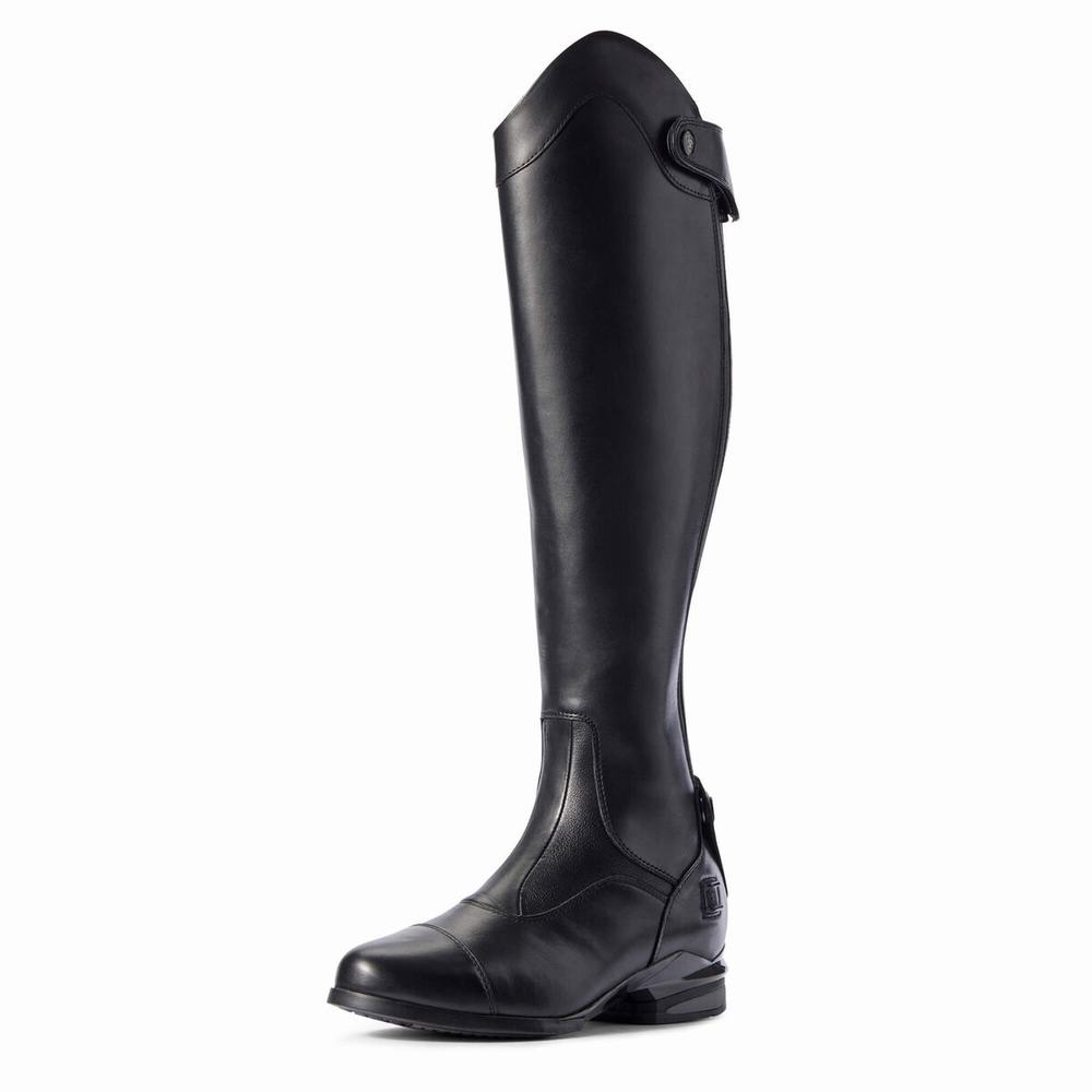 Women\'s Ariat Nitro Max Tall Riding Riding Boots Black | CYEZ-50427