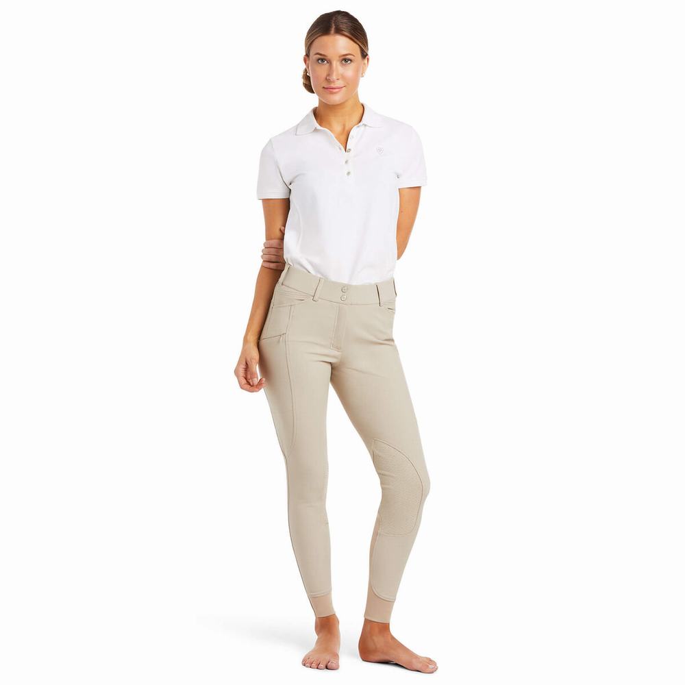 Women's Ariat Prelude Pants Brown | EBQM-71489