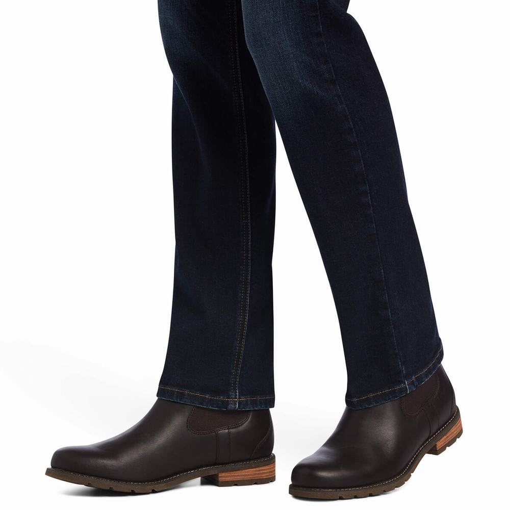 Women's Ariat Premium High Rise Stretch Straight-Fit Jeans Multicolor | FLAM-18052