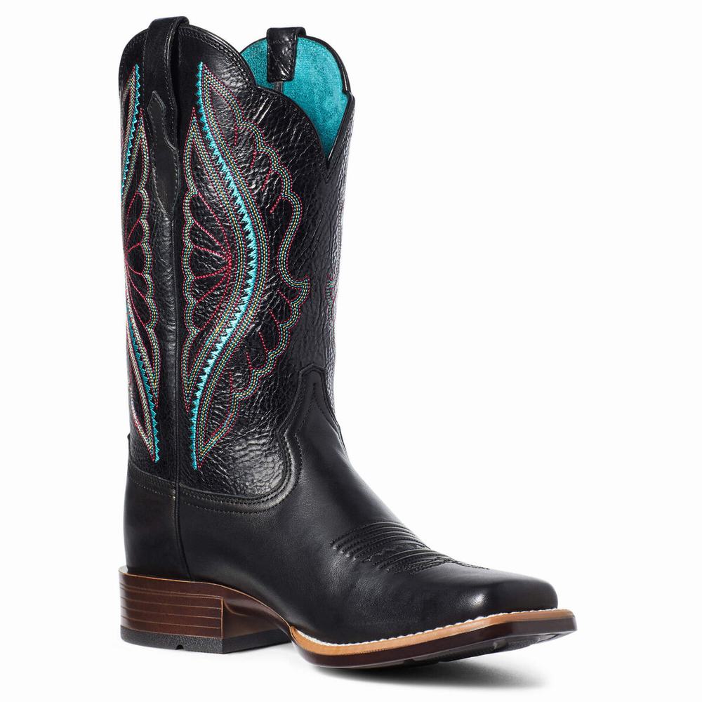 Women's Ariat PrimeTime Western Boots Black | KNYW-21738