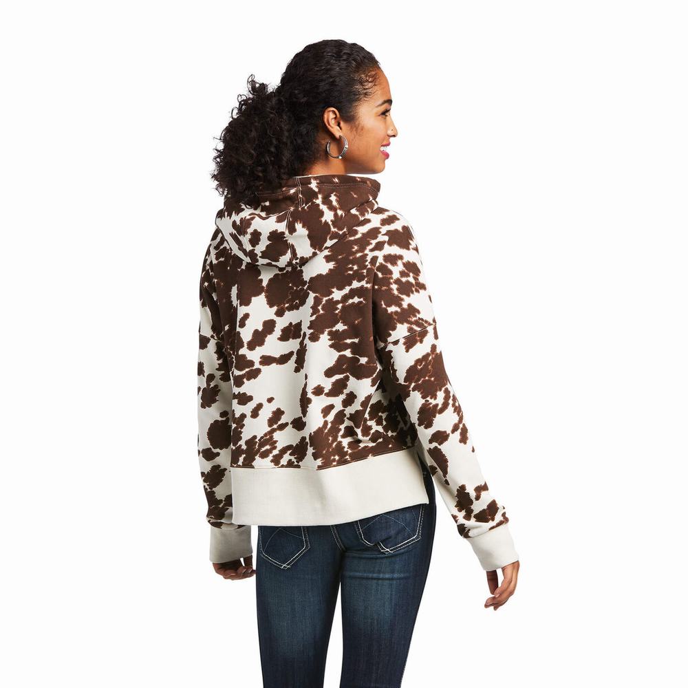 Women's Ariat REAL Pony Hoodie Multicolor | FSZQ-47609