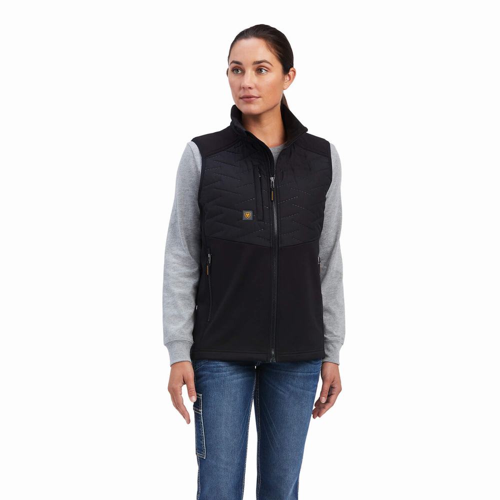 Women\'s Ariat Rebar Cloud 9 Vests Black | YPTC-73462