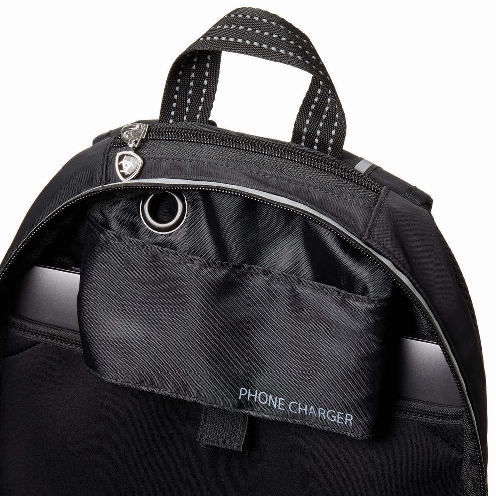 Women's Ariat Ring Backpack Wallets Black | PEHN-75864