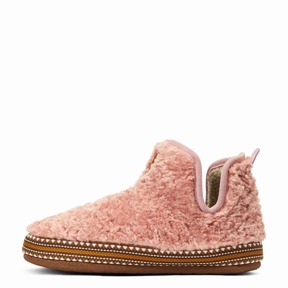 Women's Ariat Slippers Pink | NGYL-13498