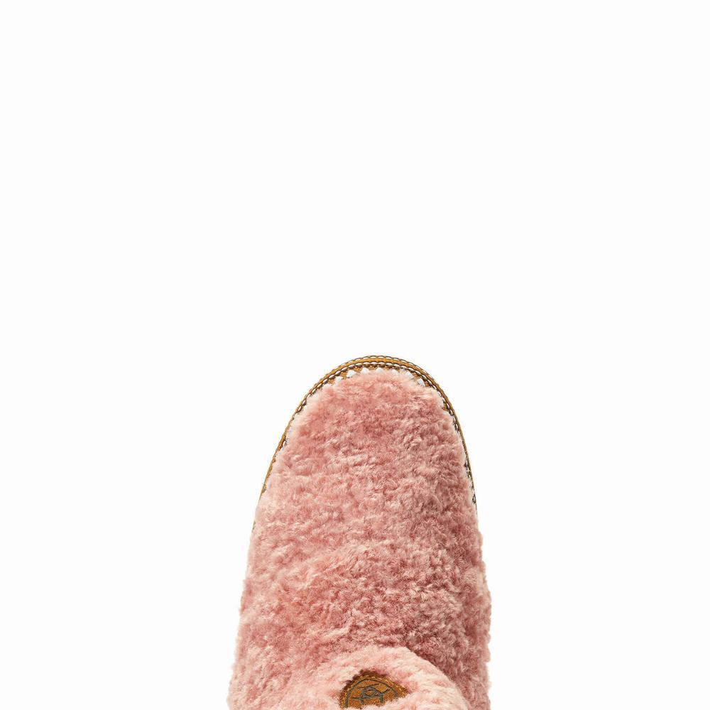 Women's Ariat Slippers Pink | NGYL-13498