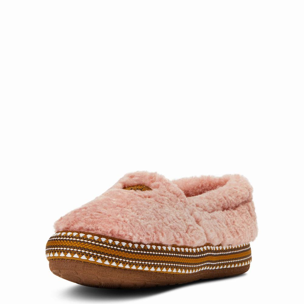 Women\'s Ariat Snuggle Slippers Pink | JFPG-62138