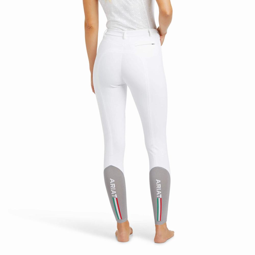 Women's Ariat Speranza Pants White | QPTC-65340