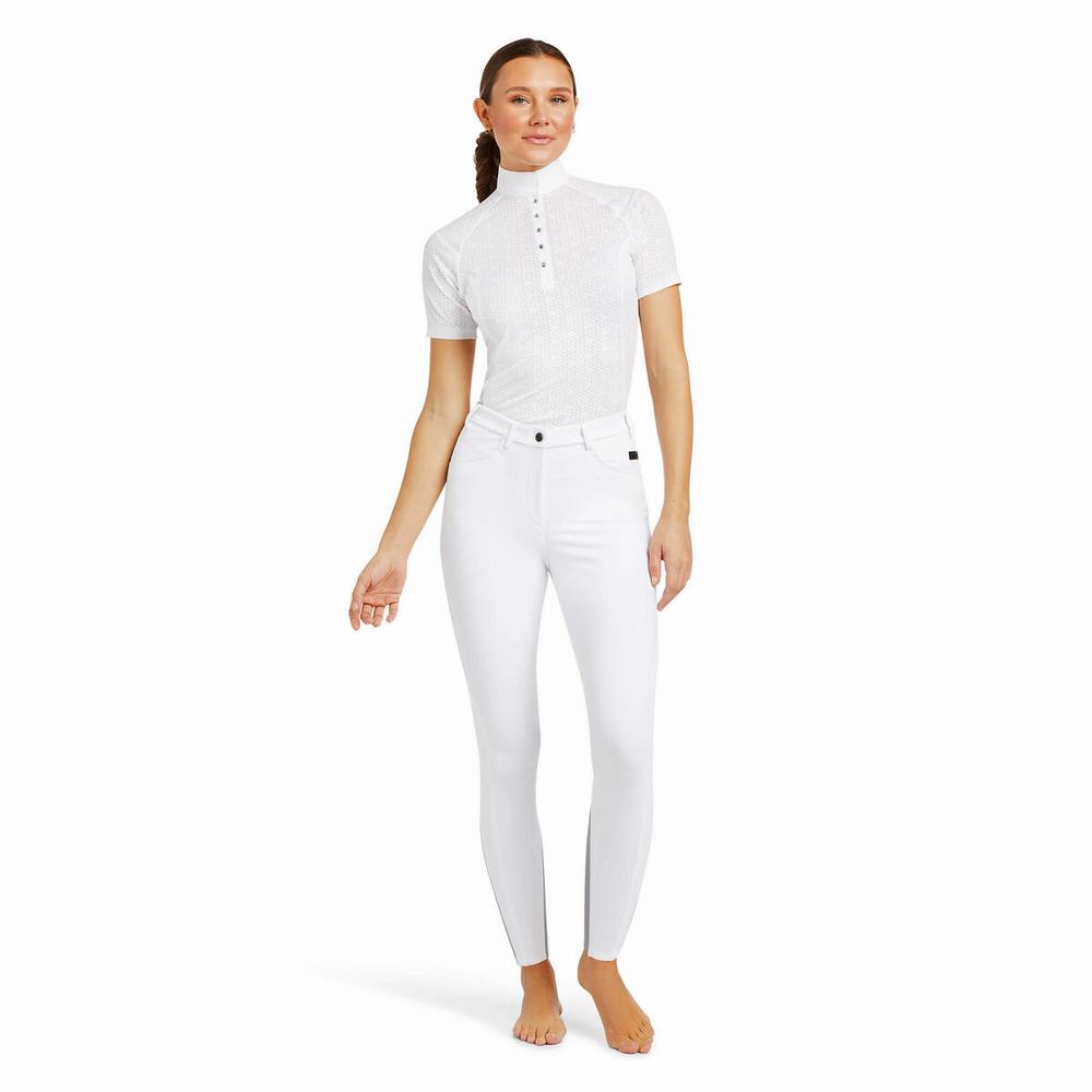 Women's Ariat Speranza Pants White | QPTC-65340