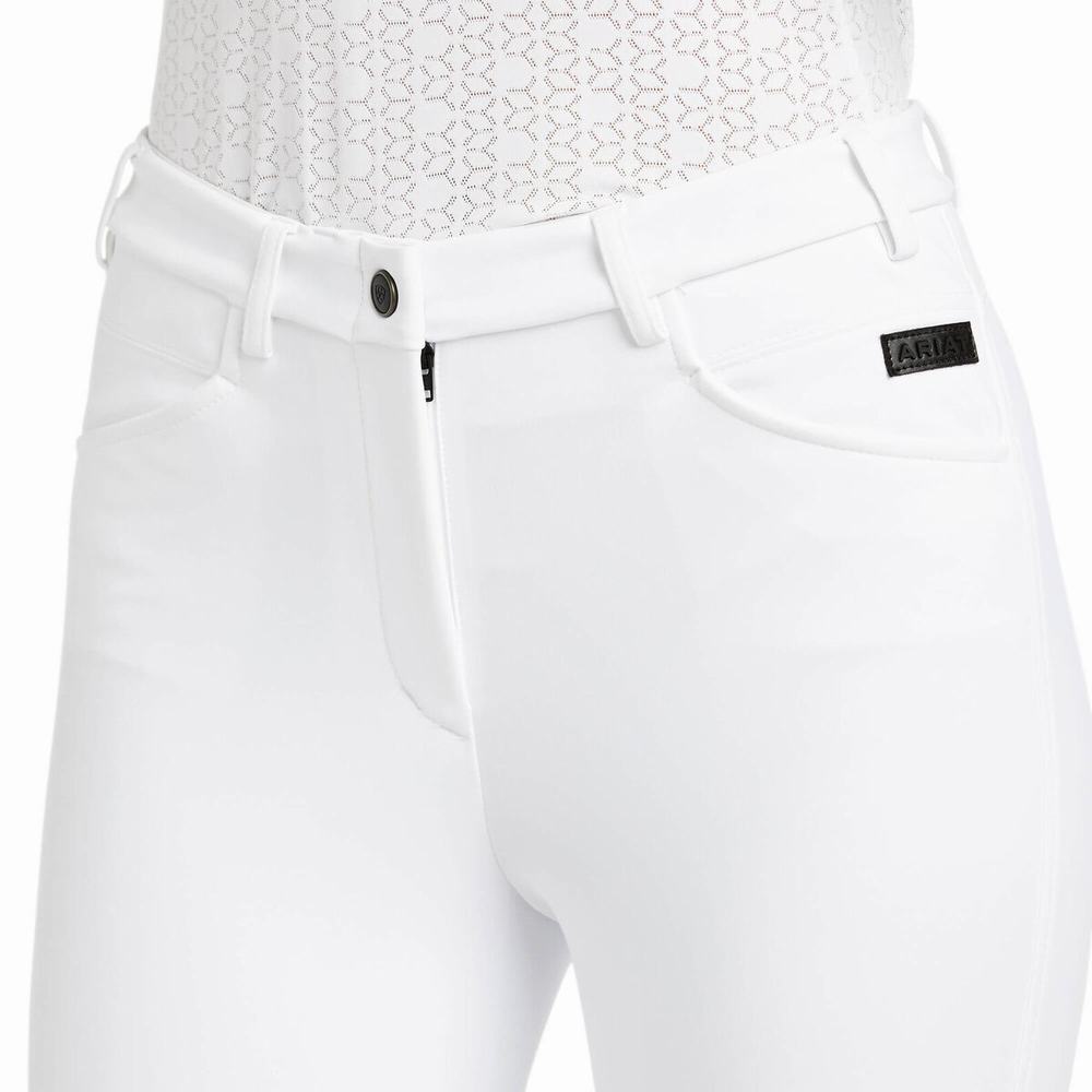 Women's Ariat Speranza Pants White | QPTC-65340