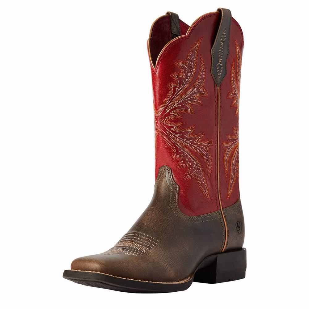 Women's Ariat West Bound Western Boots Multicolor | PQXF-52634