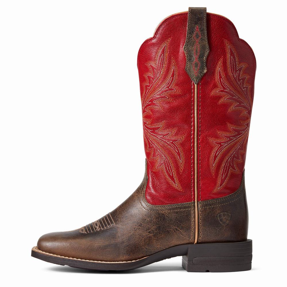 Women's Ariat West Bound Western Boots Multicolor | PQXF-52634