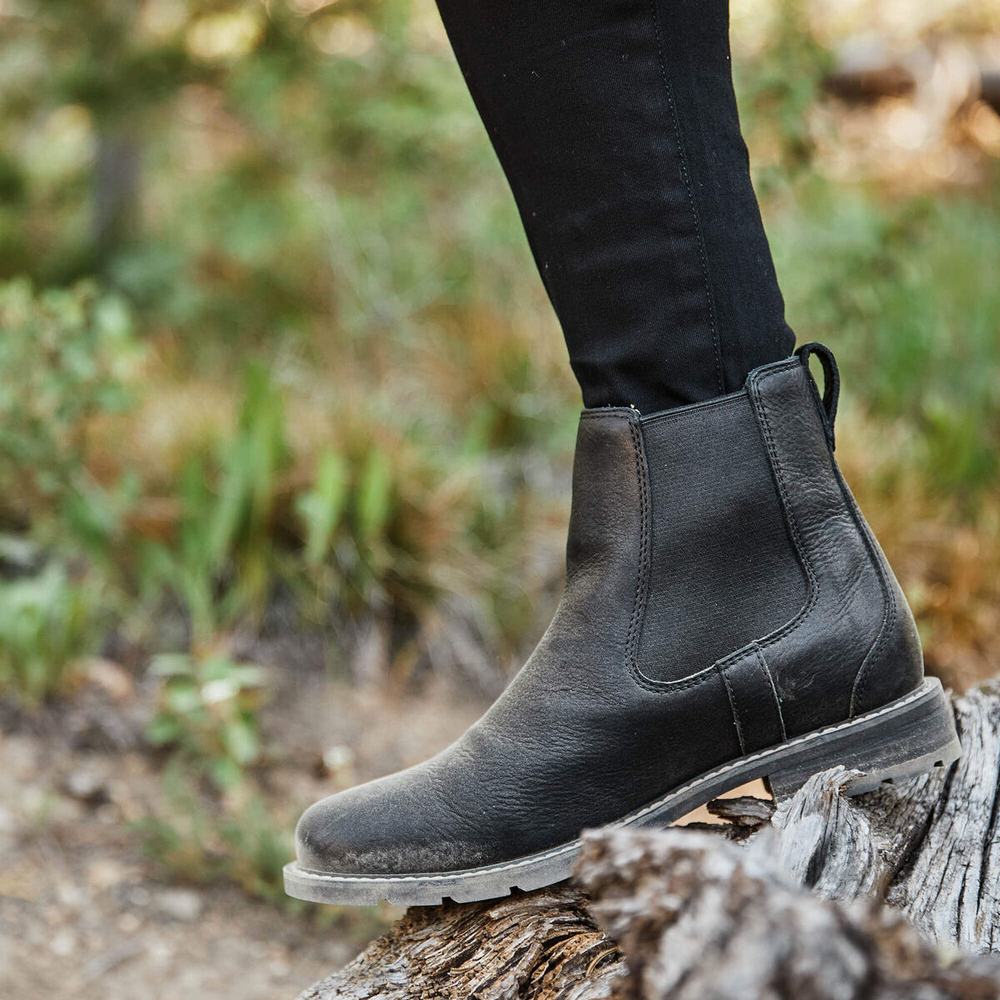 Women's Ariat Wexford Waterproof Booties Black | FYBQ-76840